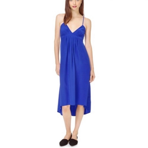 NWT Wilfred Aritzia Cosimo Hi Low MIDI Dress - Picture 1 of 6